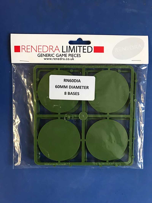 60mm Round Bases 8pk