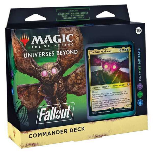 Fallout Commander Deck Mutant Menace: Magic the Gathering