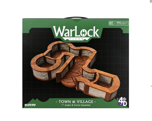 WarLock Tiles: Expansion Pack Town & Village Angles & Curves