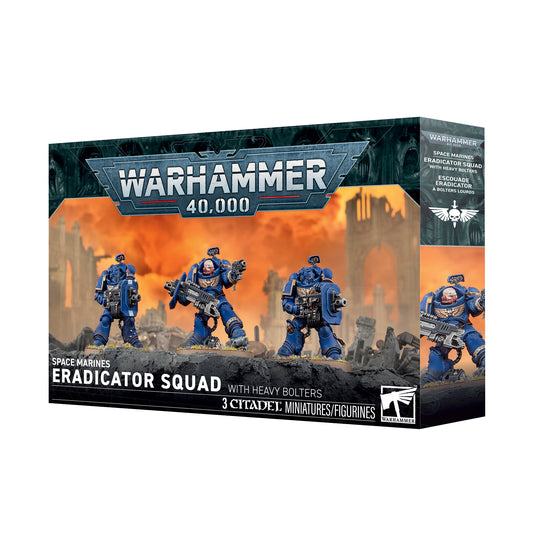 Eradicator Squad With Heavy Bolters: Space Marines