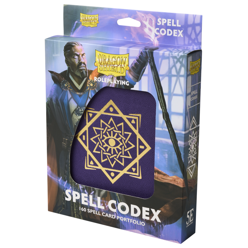 Dragon Shield Spell Codex - Arcane Purple, Sorcerer