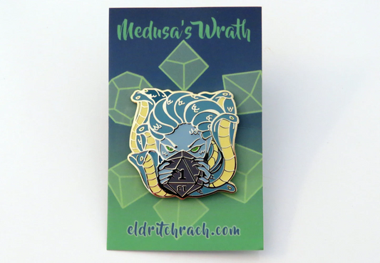 Medusa's Wrath - Enamel Pin