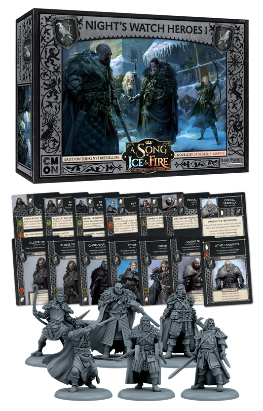 Night's Watch Heroes Box 1: A Song of Ice and Fire Miniatures