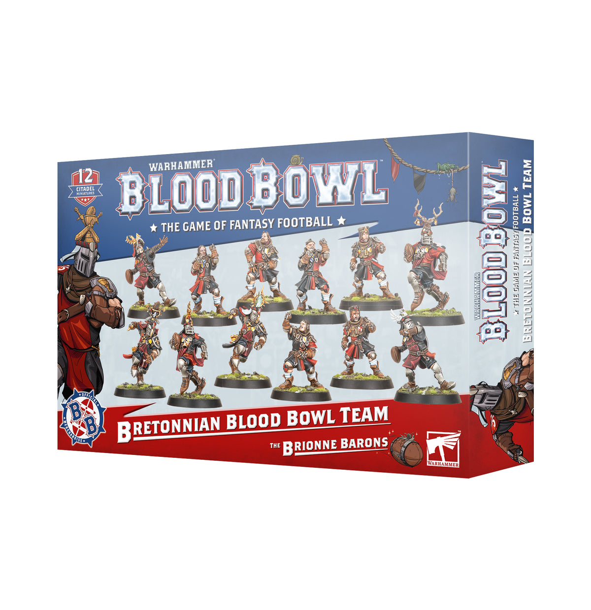 The Brionne Barons Bretonnian Team: Blood Bowl