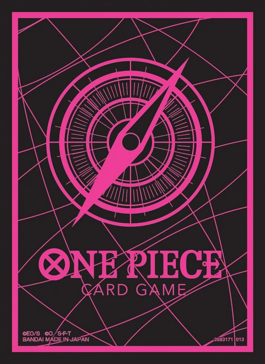 One Piece Card Game: Official Sleeves Black X Pink