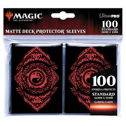 Mana 7 Mountain Deck Protector Sleeves (100ct) 