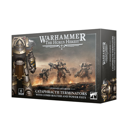 Cataphractii Terminators with Power Fists: Legiones Astartes