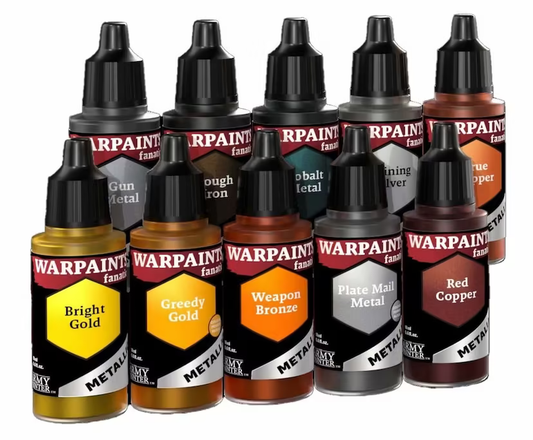 Warpaints Fanatic Metallics Paint Set