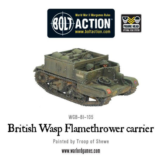 British Wasp Flamethrower carrier: Bolt Action