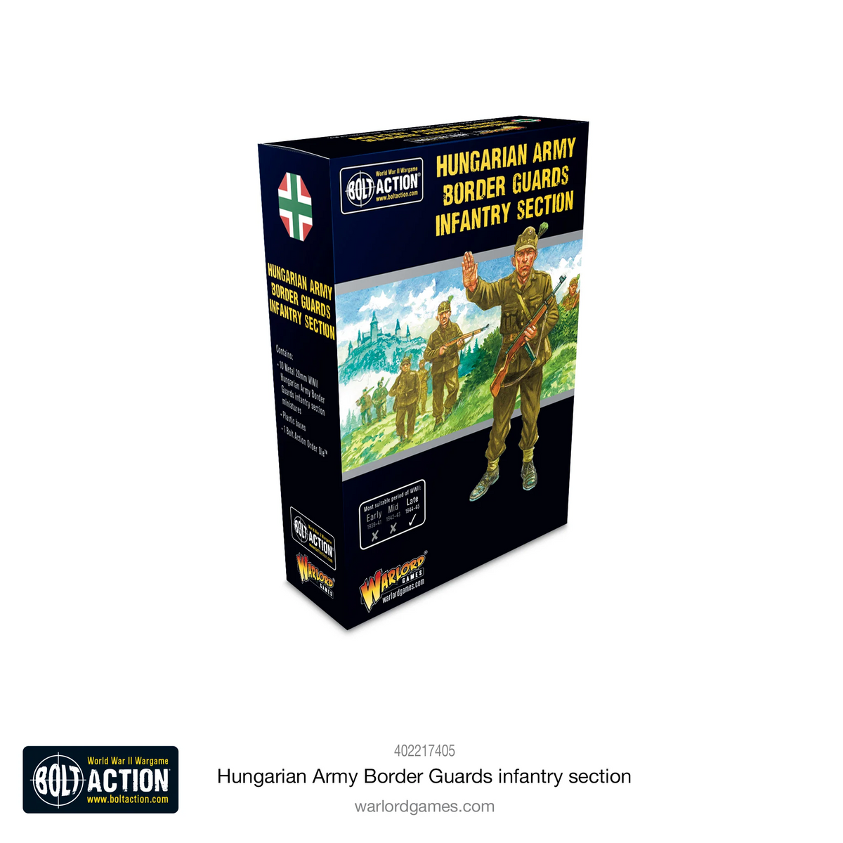 Hungarian Army Border Guards Infantry Section: Bolt Action