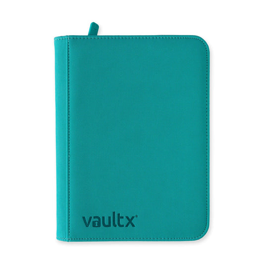 Zip Binder 4-Pocket - Ocean Blue