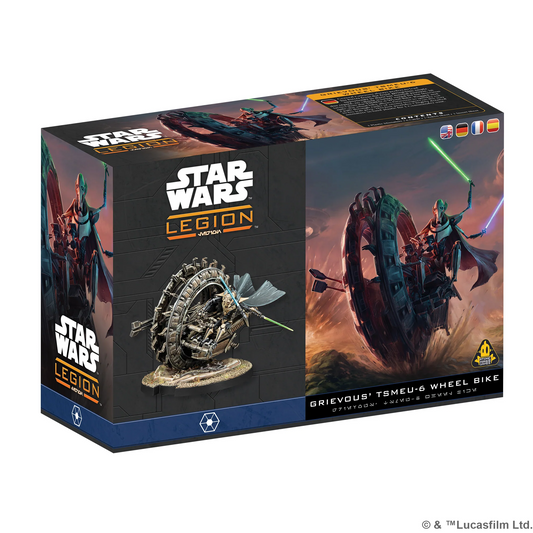 Star Wars: Legion - General Grievous' TSMEU-6 Wheel Bike