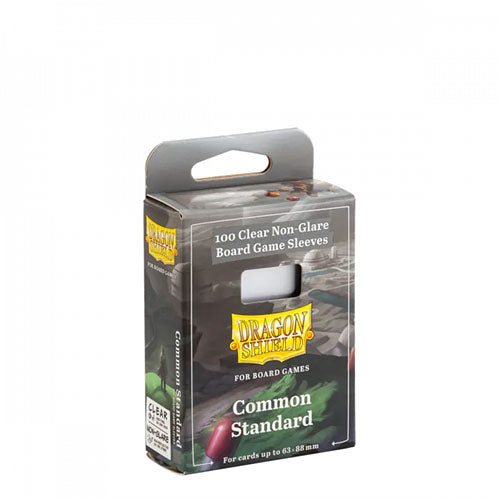 Standard / Common Size Board Game Sleeves: Clear/Non Glare