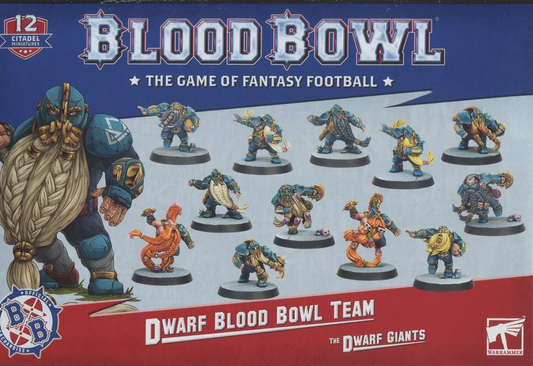 The Dwarf Giants Dwarf Team: Blood Bowl