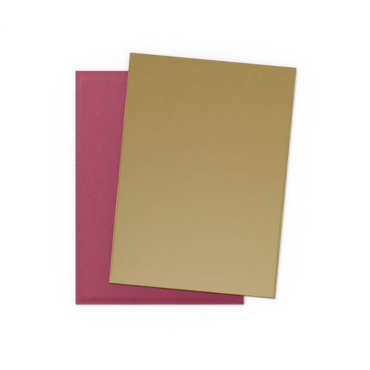 Dragon Shield - Standard - Dual Matte - Pomegranate & Gold