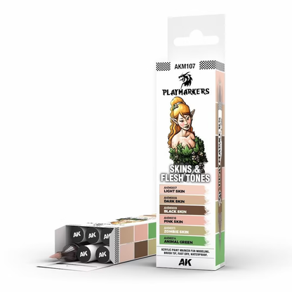 Playmarkers: Skin & Flesh Tones Set