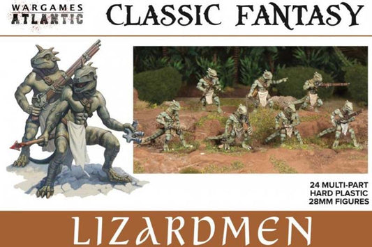 28mm Lizardmen Wargames Atlantic