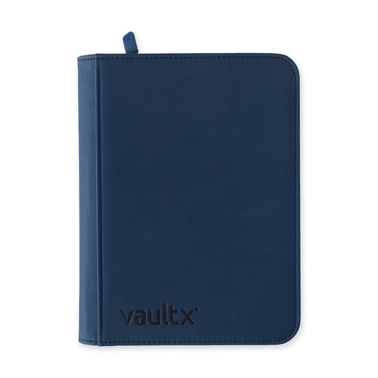 Zip Binder 4-Pocket - Blue