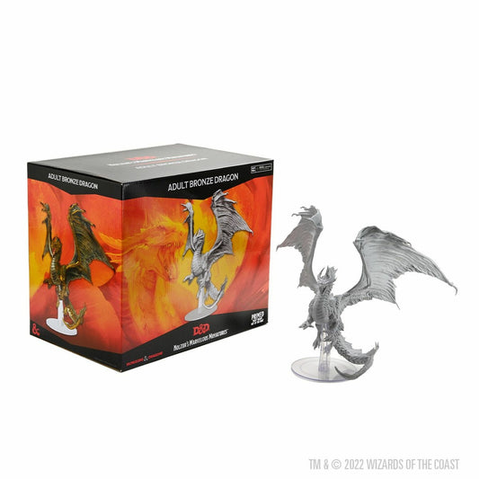 Adult Bronze Dragon: D&D Nolzur's Marvelous Unpainted Miniatures