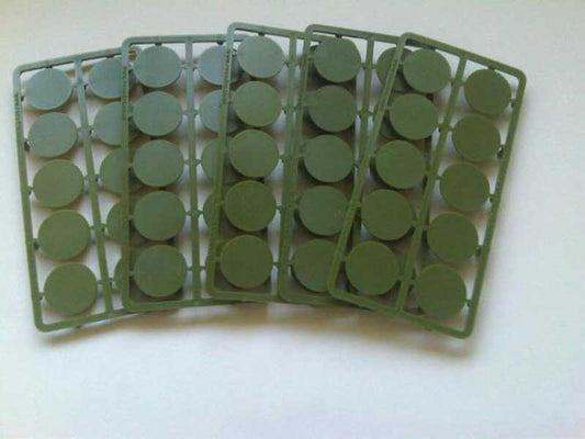 25mm Round Bases 50 pk