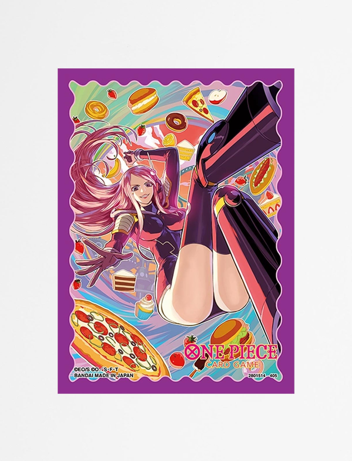 Jewelry Bonney: One Piece Card Game Official Sleeve Bandai TCG+ Store Edition Vol. 5