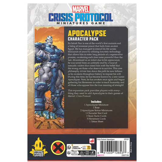 Apocalypse: Marvel: Crisis Protocol