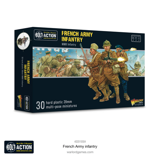 French Army infantry: Bolt Action