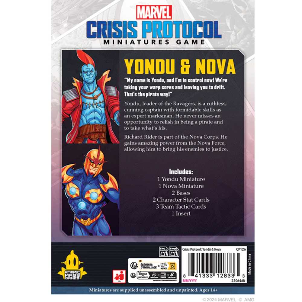 Nova & Yondu - Marvel: Crisis Protocol