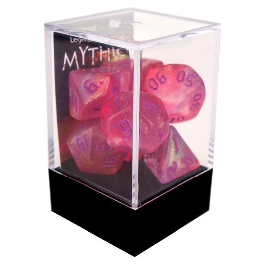 Poly Dice Set - Mythic Chaos - Blood Witch, Boxed