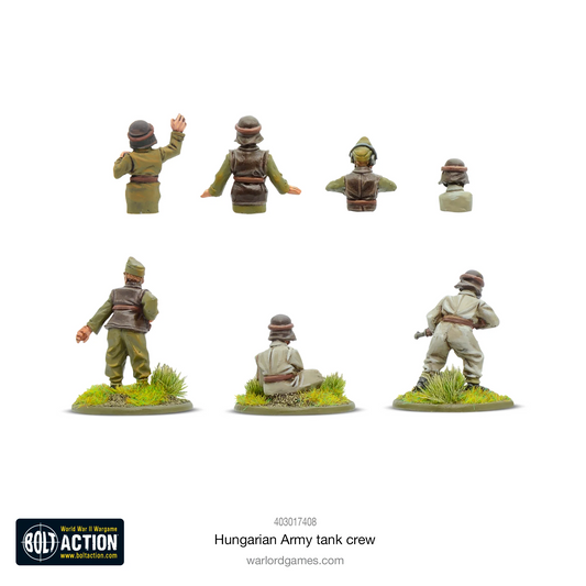 Hungarian Army Tank Crew: Bolt Action