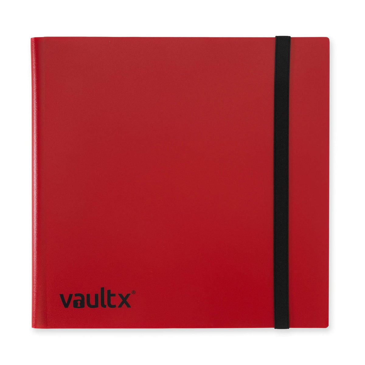White 12-Pocket Strap Binder