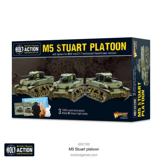 M5 Stuart Platoon: Bolt Action