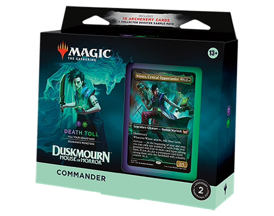 MTG: Duskmourn Commander Deck Display-Death Toll