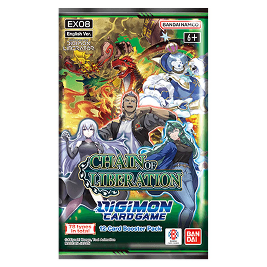 Digimon Card Game: Chain Of Liberation Extra Booster (EX08)