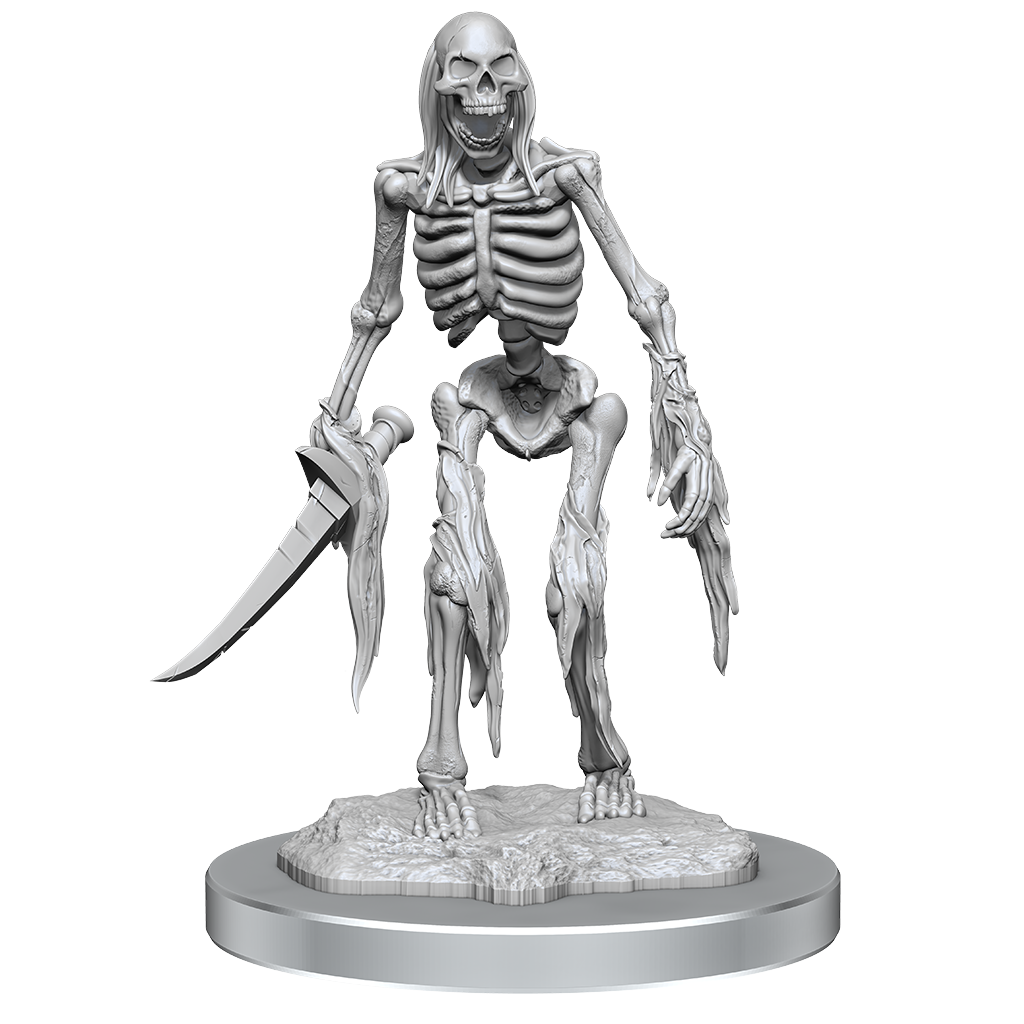 Skeletons: WizKids Deep Cuts Unpainated Miniatures