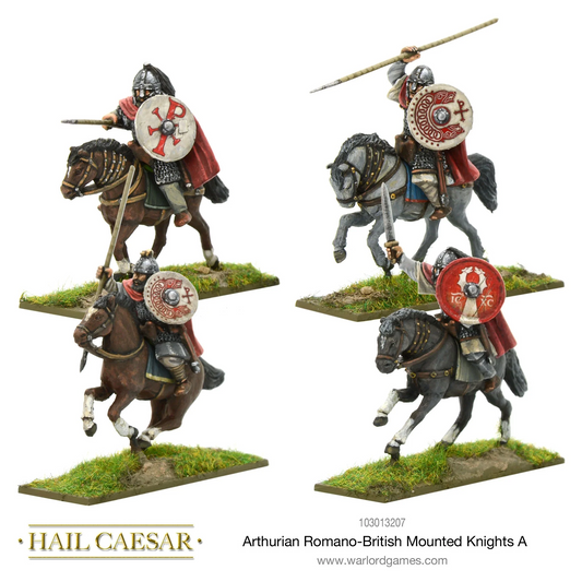 Arthurian Romano-British mounted knights A