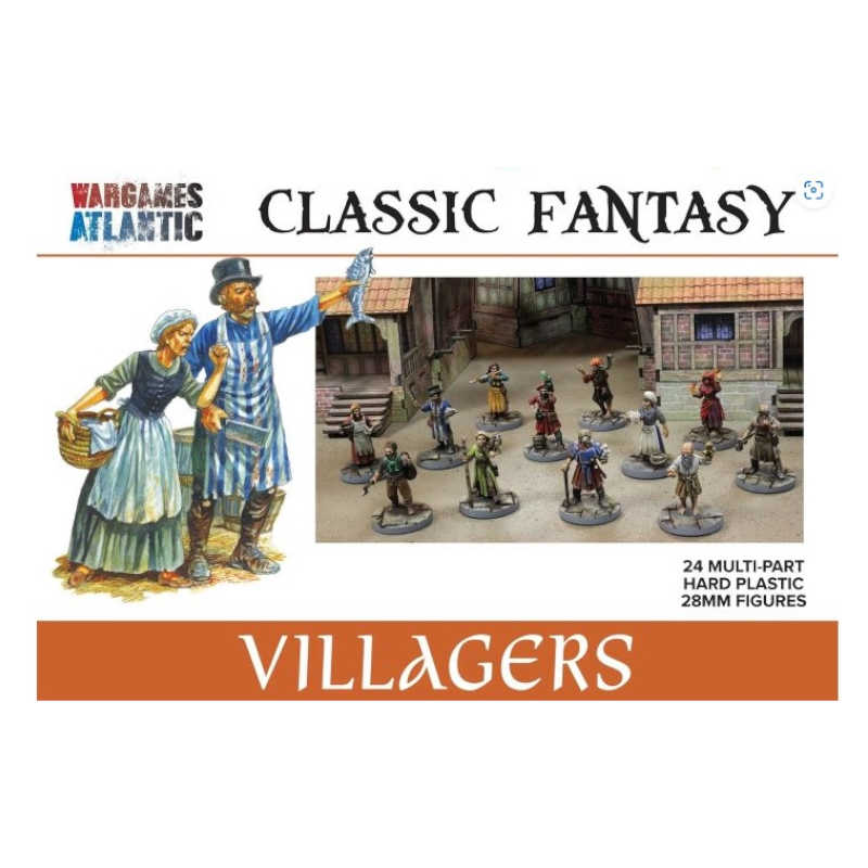 WARGAMES ATLANTIC VILLAGERS