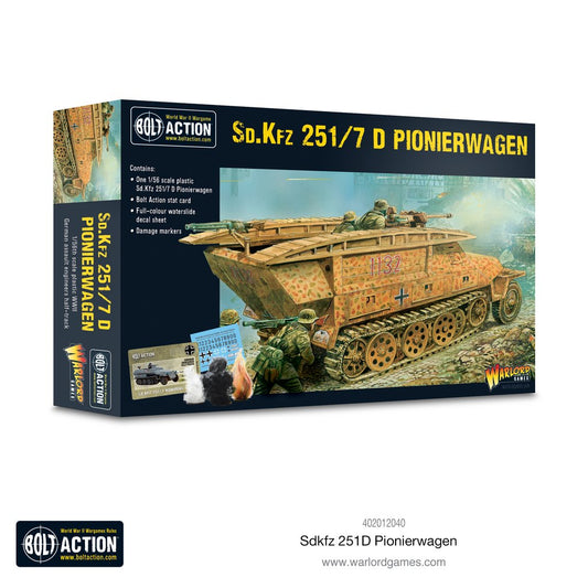 Sd.Kfz 251/7 D Pionierwagen: Bolt Action
