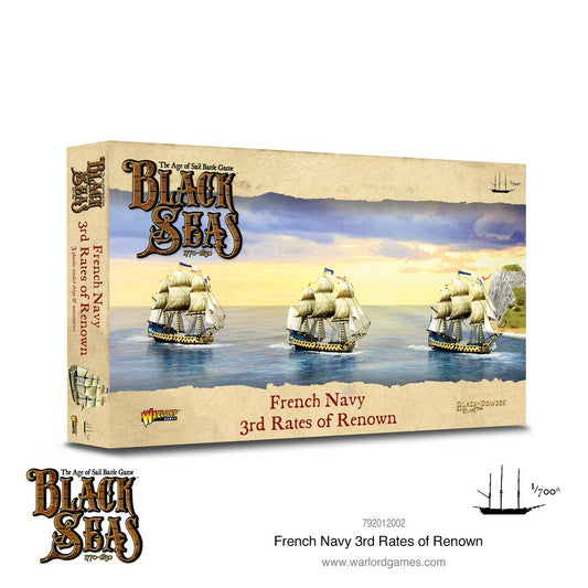 French Navy 3rd Rates of Renown: Black Seas