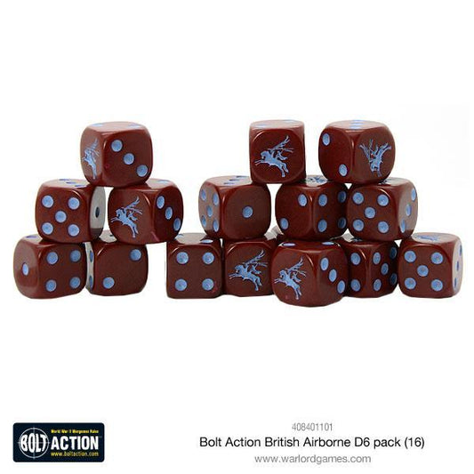 British Airborne D6 Dice: Bolt Action