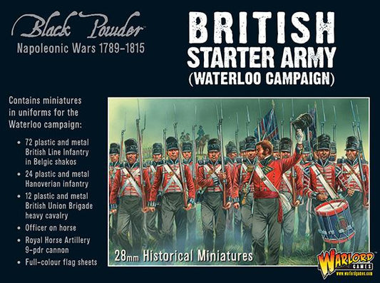 British Starter Army (Waterloo Campaign): Black Powder Napoleonic