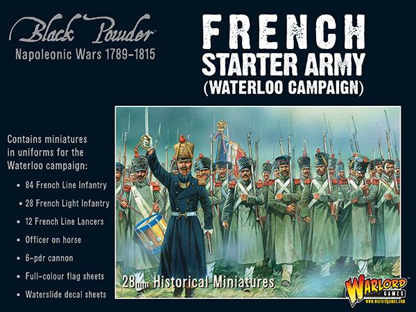 French Starter Army (Waterloo): Black Powder Napoleonic