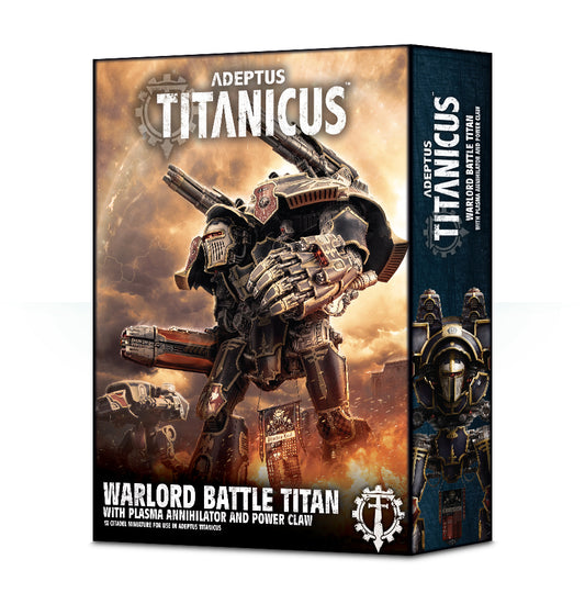 Warlord Titan with Plasma Annihilator: Adeptus Titanicus