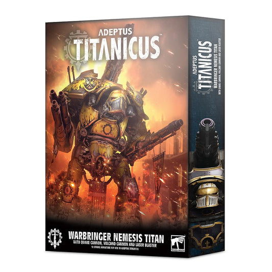 Warbringer Nemesis Titan with Quake Cannon: Adeptus Titanicus