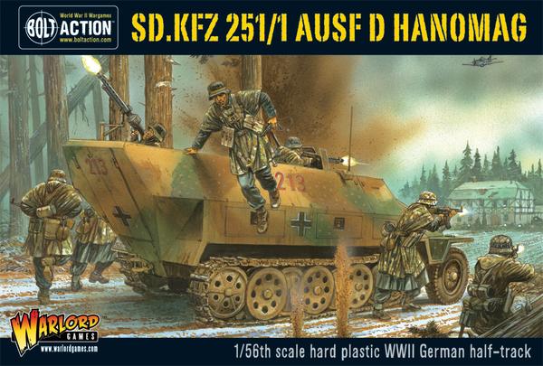 Sd.Kfz 251/1 Ausf D Hanomag: Bolt Actions