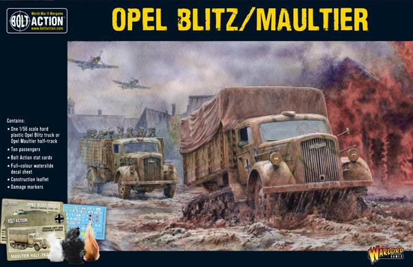 Opel Blitz / Maultier: Bolt Action