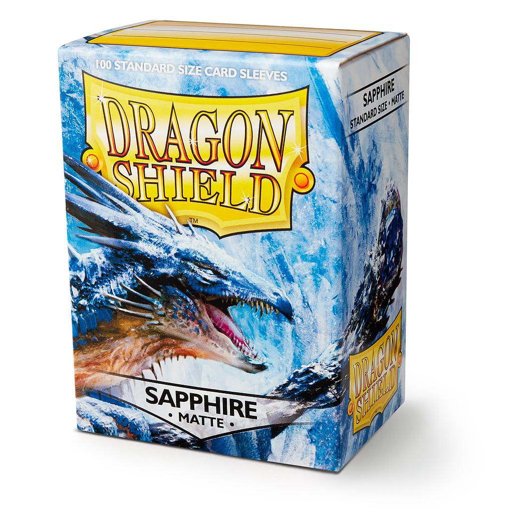 Dragon Shield Matte - Sapphire (100)