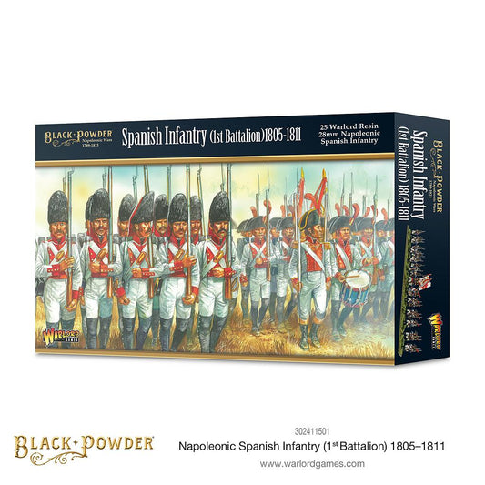 Napoleonic Spanish Infantry (1st Battalion) 1805-1811: Black Powder