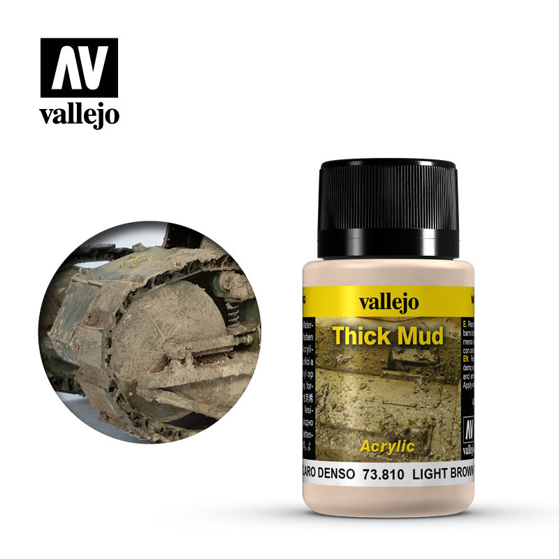 Light Brown Thick Mud - Weathering Effects