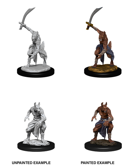 Jackalwere: Nolzur's Marvelous Unpainted Miniatures